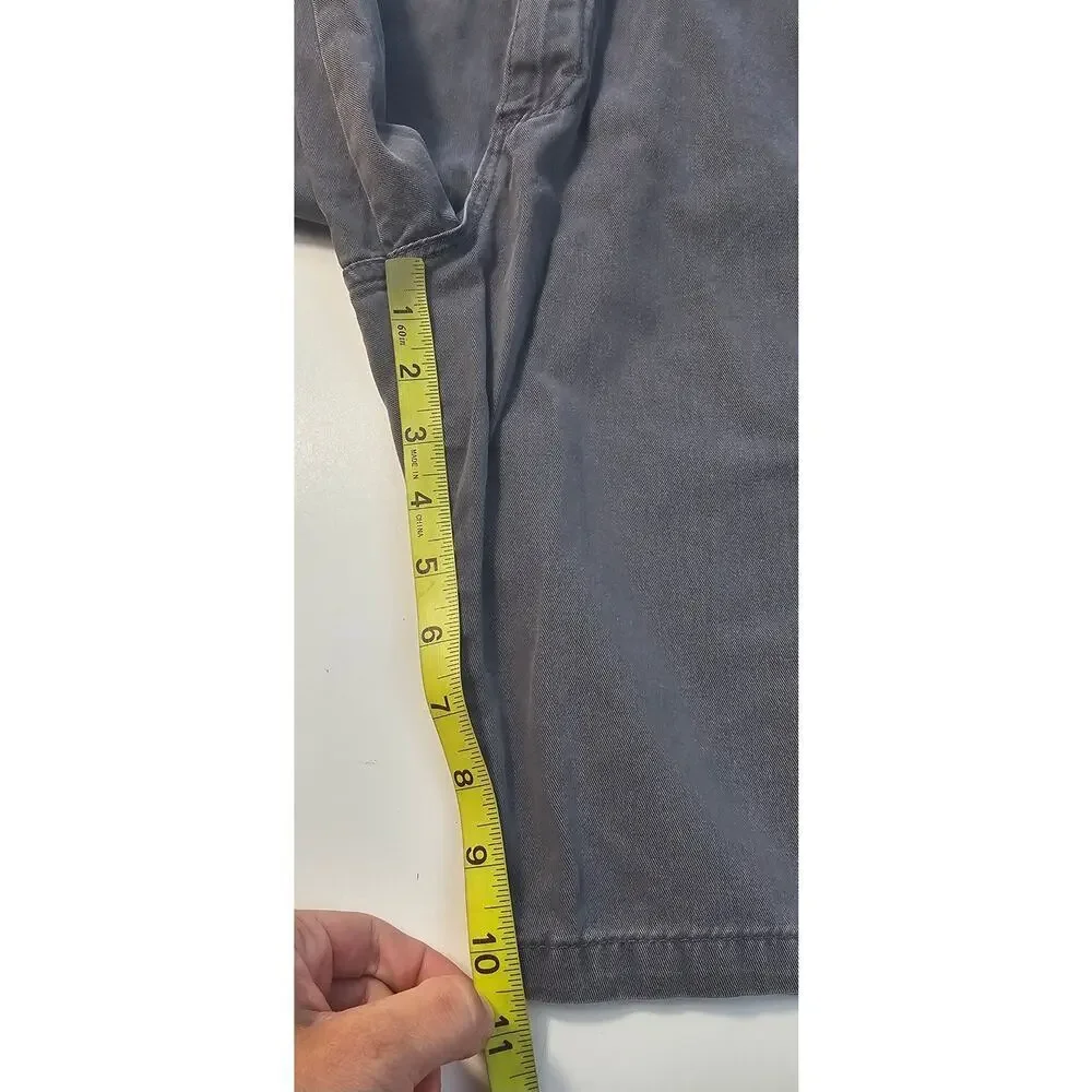 Wrangler classics cargo shorts thick cotton 90s sz 32 grey work casual everyday